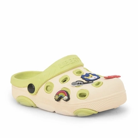 Lucy & Luke By Liberty LPMXT-833 Kids Beige Clogs