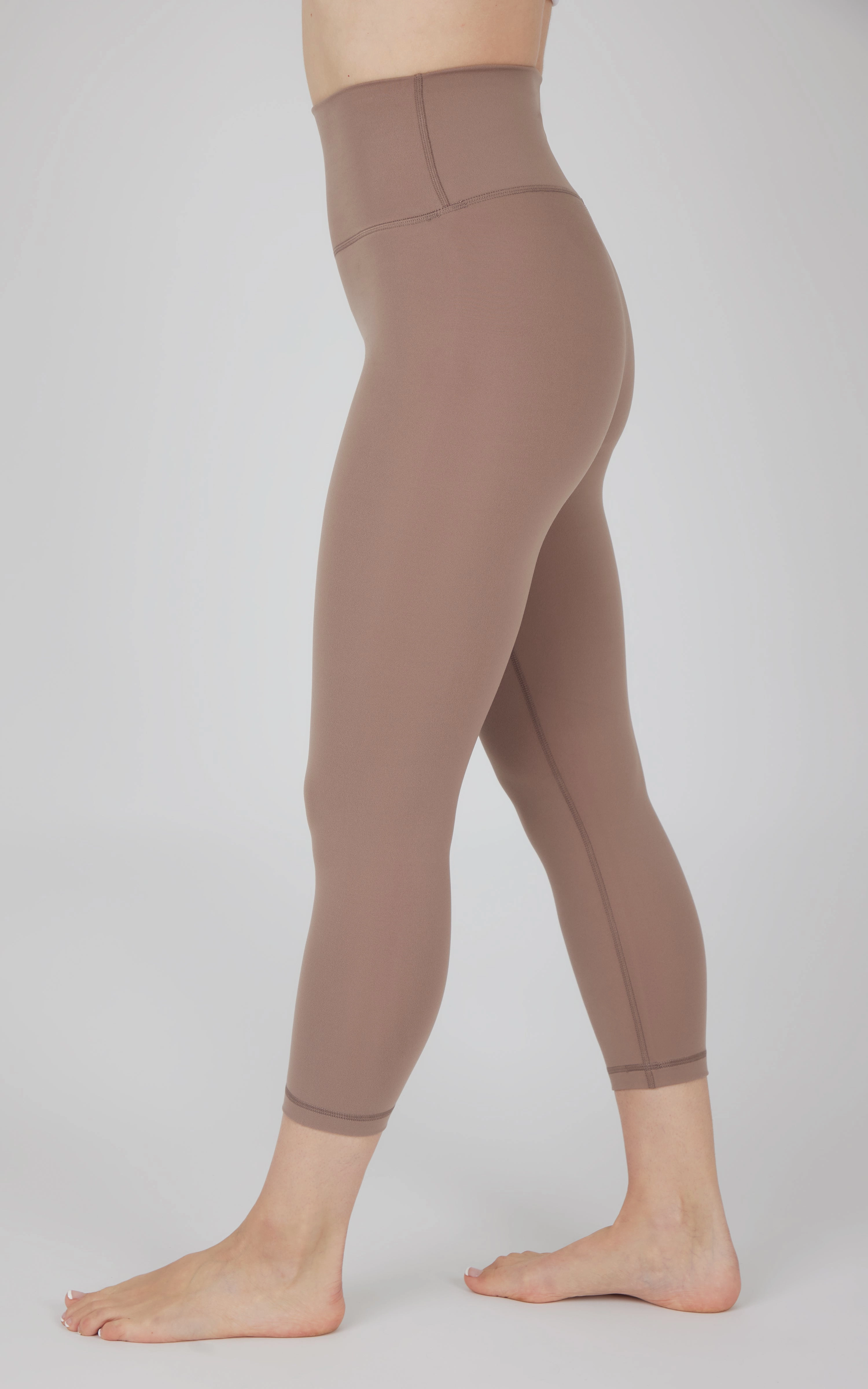 Lux Elastic Free High Waist Capri