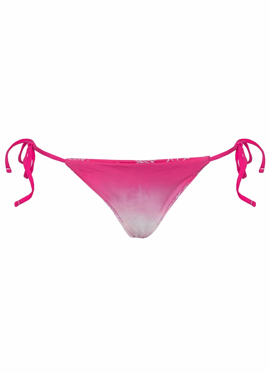 Maaji Blushing Pink Sunning Low Rise Tie Side Bikini Bottom