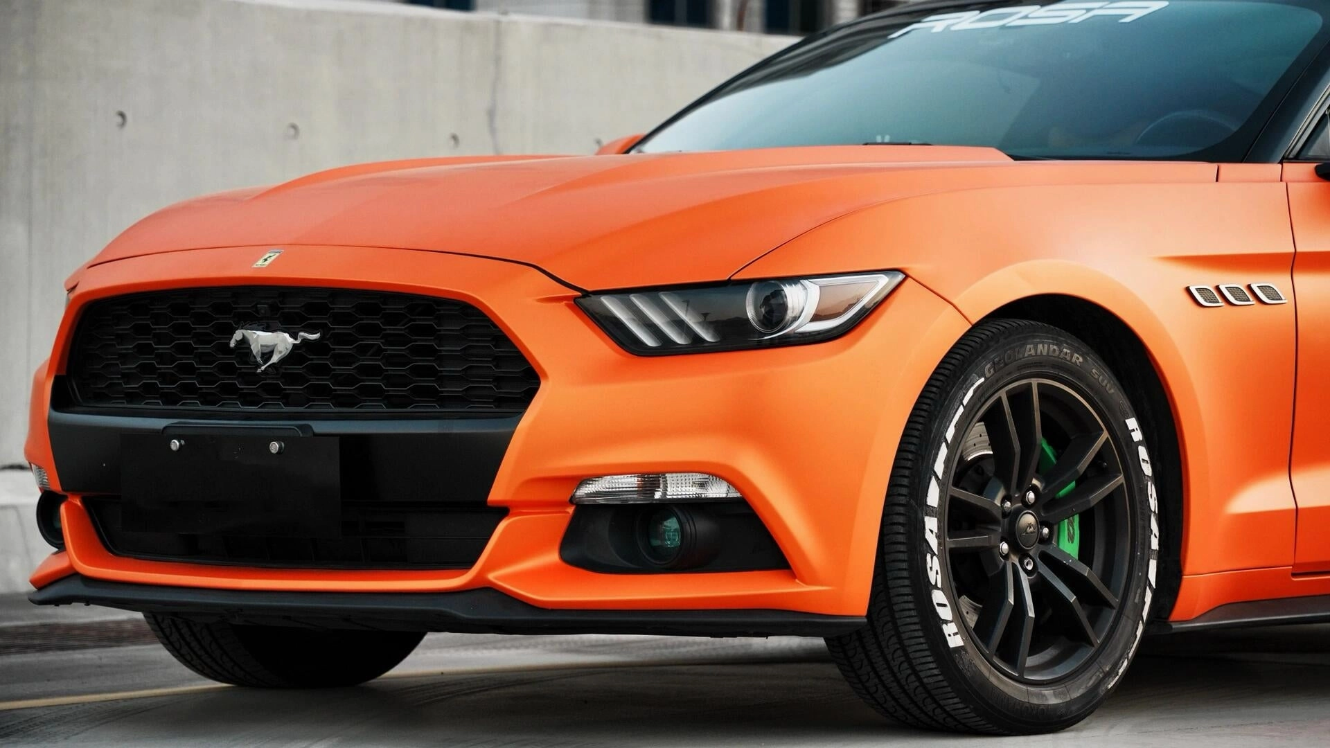 Matte Orange Vinyl Wrap