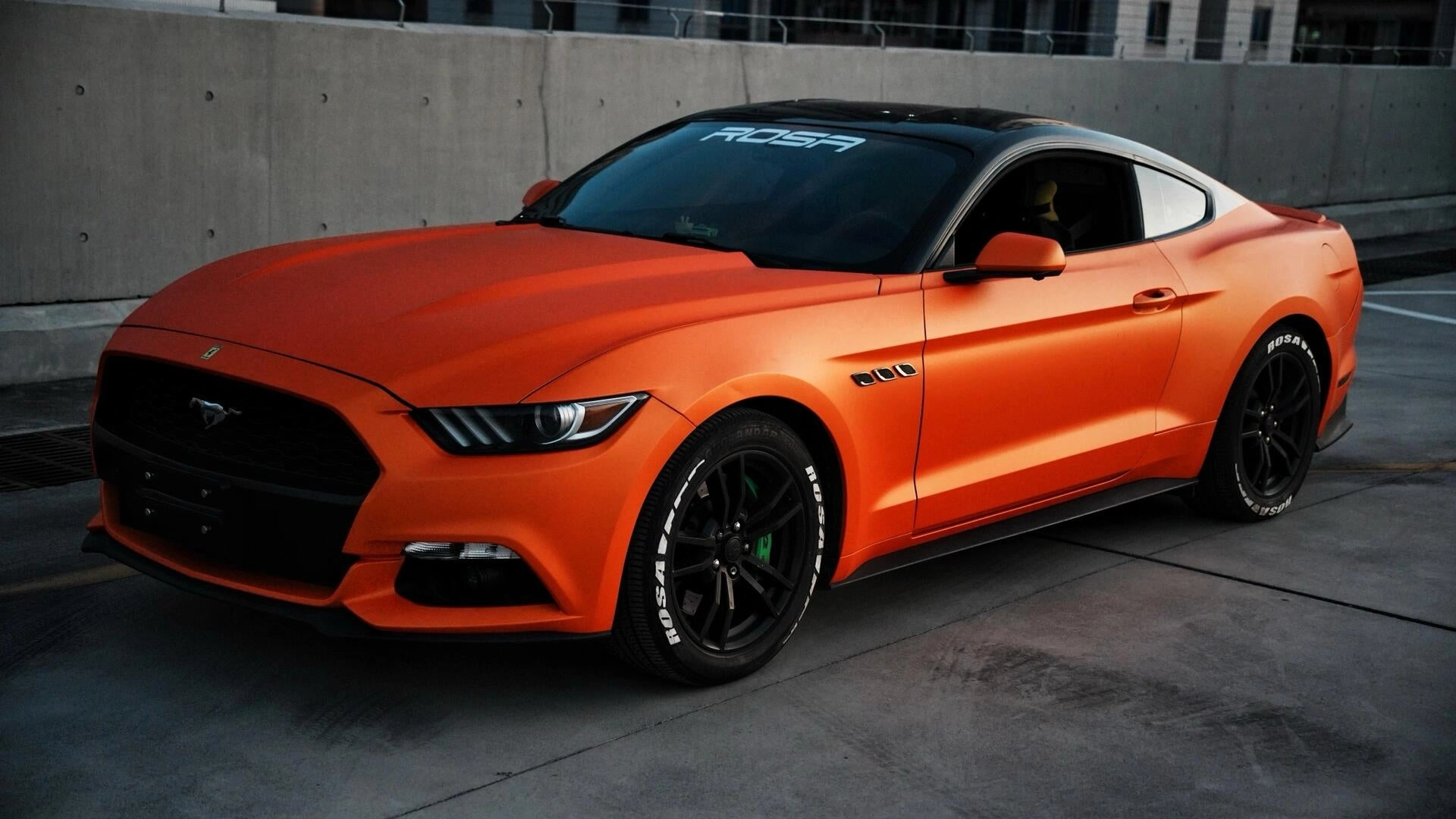 Matte Orange Vinyl Wrap