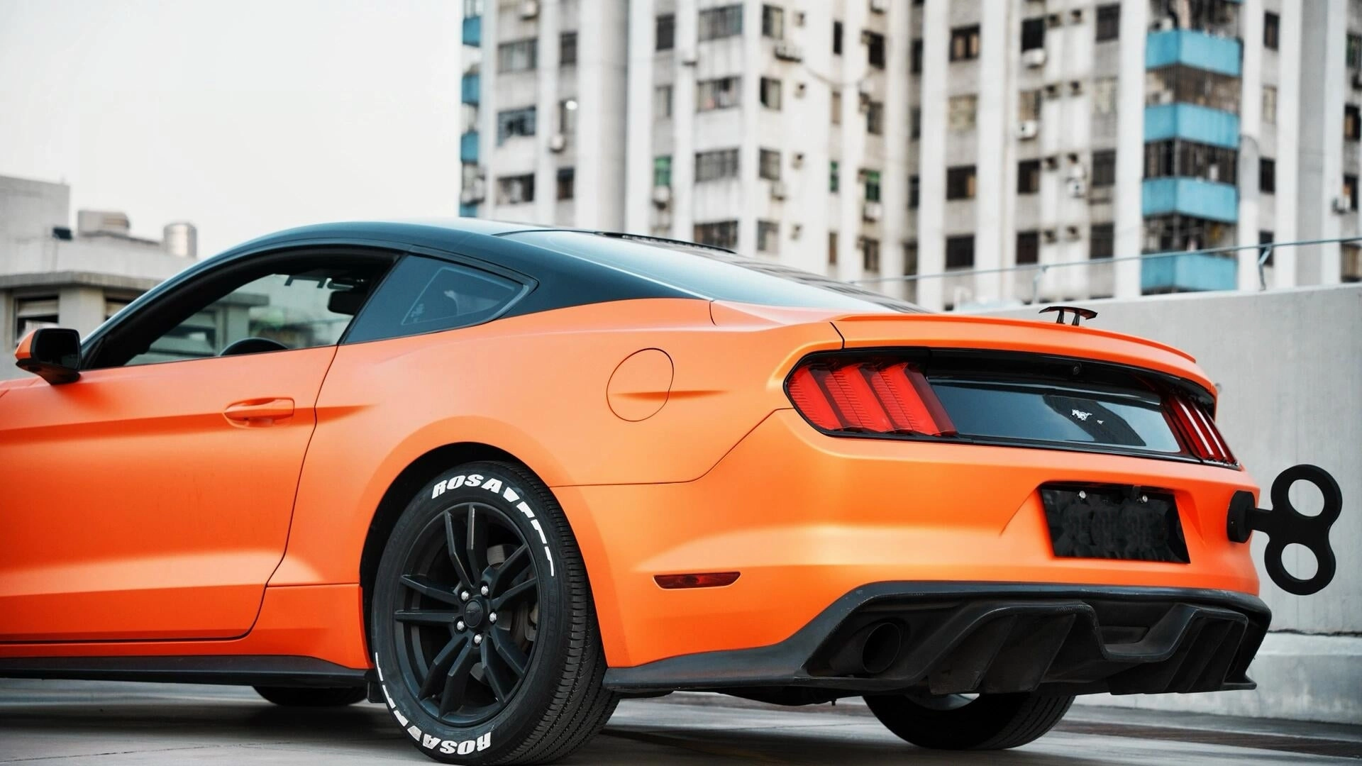 Matte Orange Vinyl Wrap