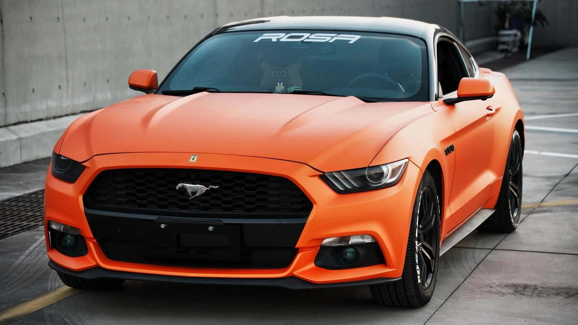 Matte Orange Vinyl Wrap