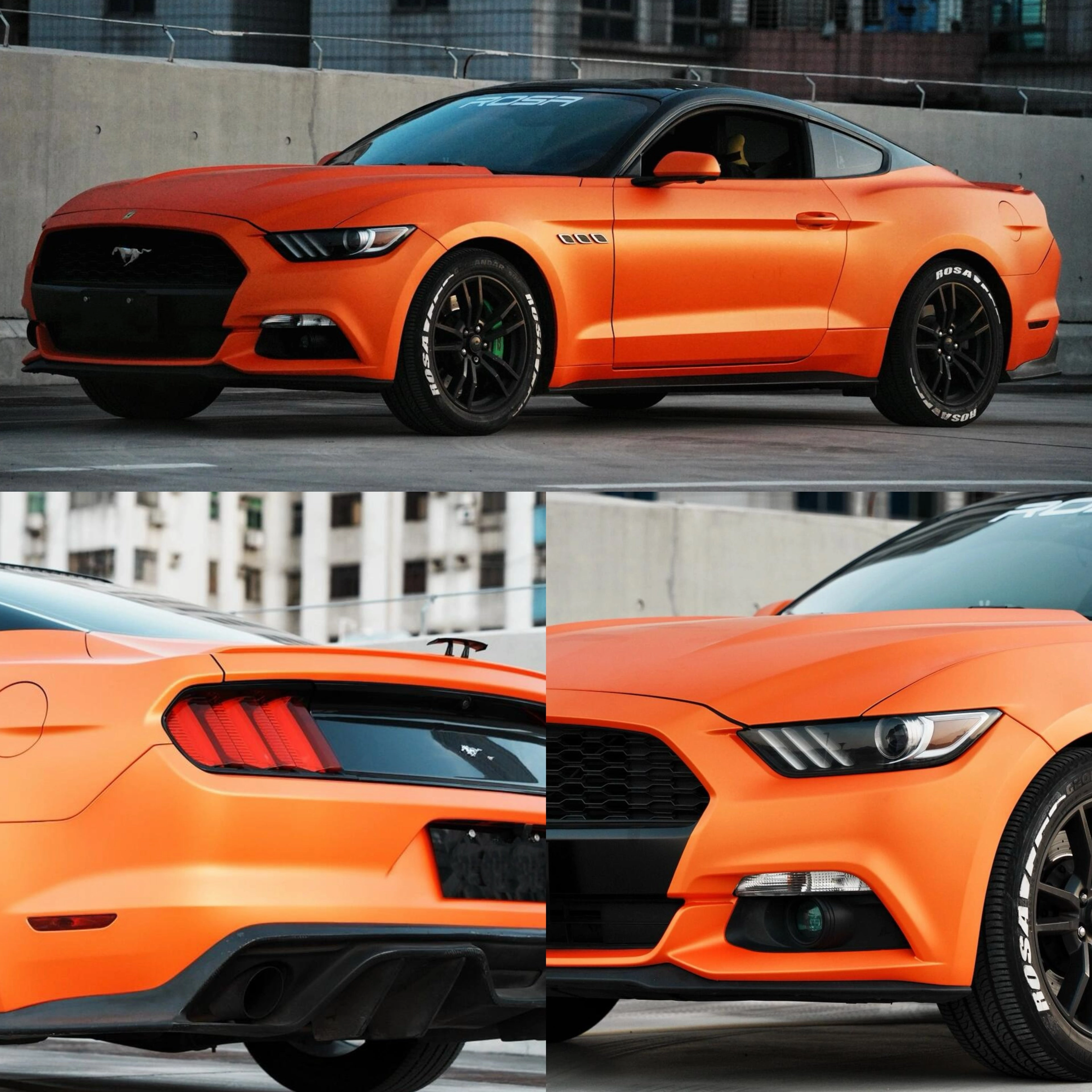 Matte Orange Vinyl Wrap