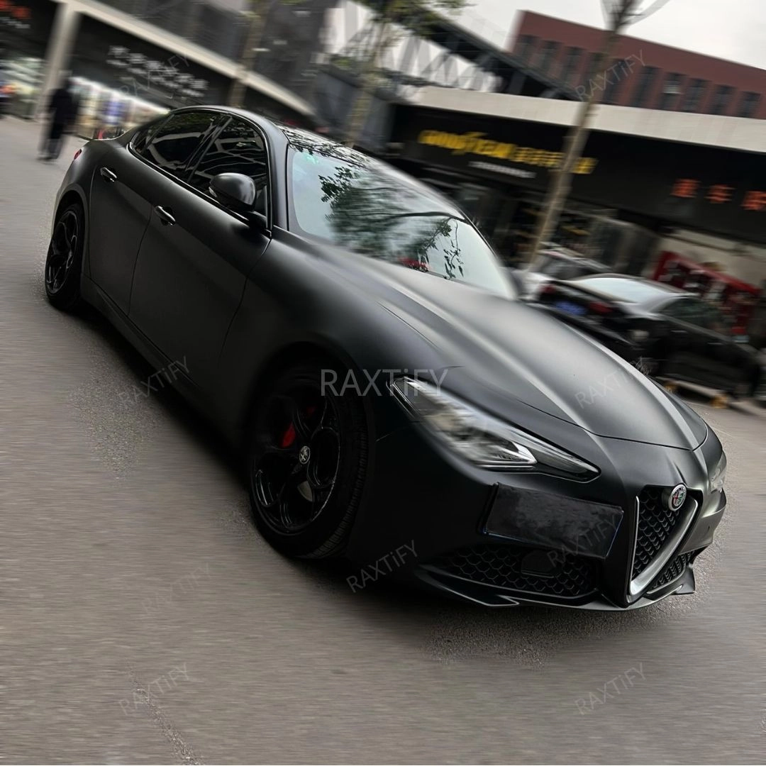 Matte Satin Black Vinyl Wrap