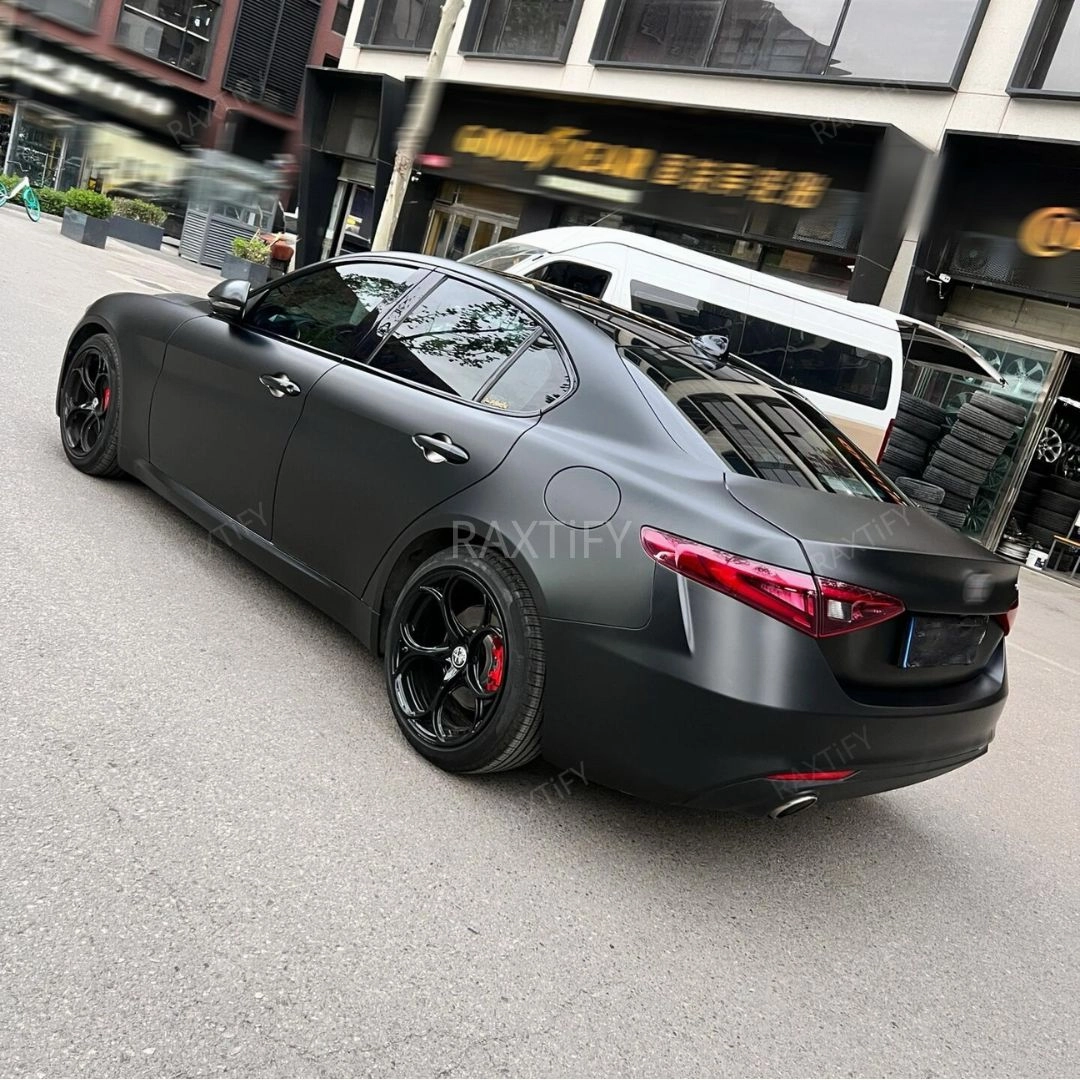 Matte Satin Black Vinyl Wrap