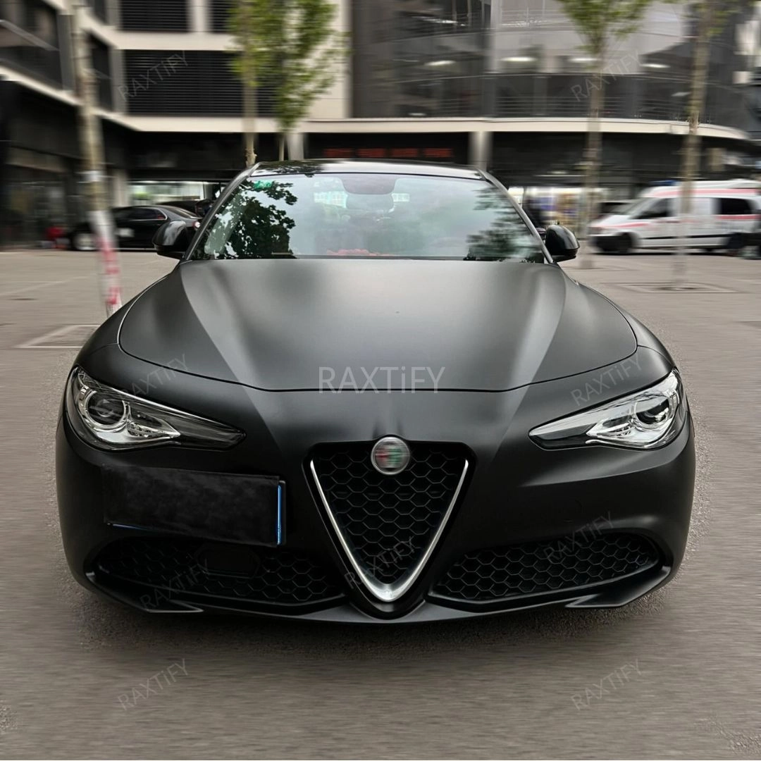 Matte Satin Black Vinyl Wrap