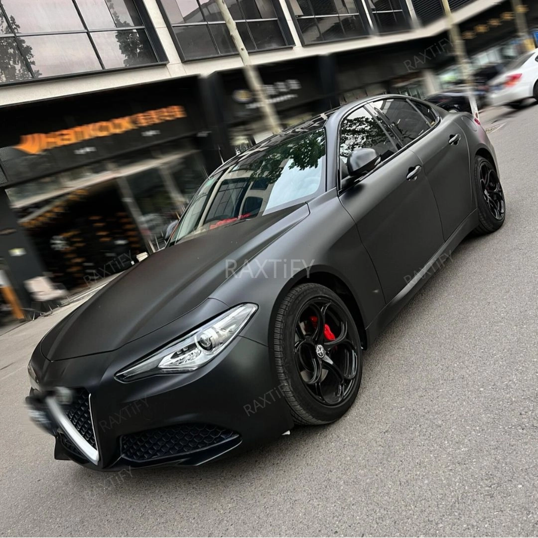 Matte Satin Black Vinyl Wrap