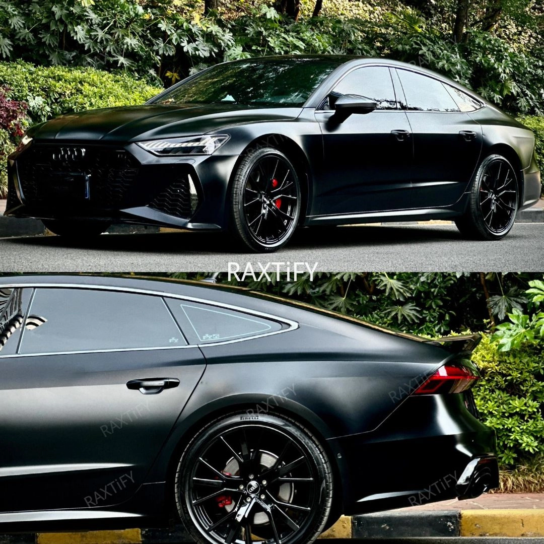 Matte Silk Vantablack Vinyl Wrap