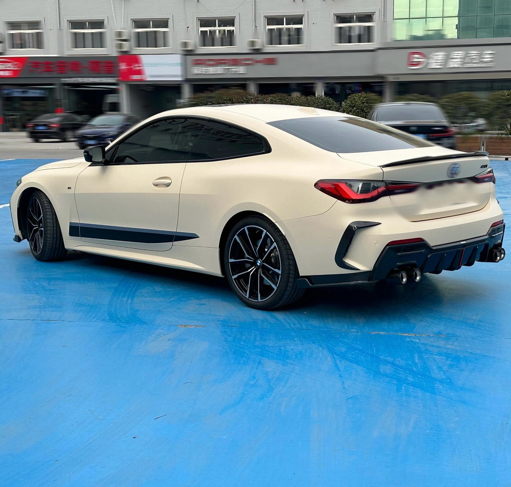 Matte Tan Yellow Vinyl Wrap