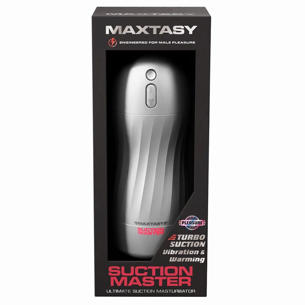 Maxtasy Suction Master Warming Vibrating Masturbator