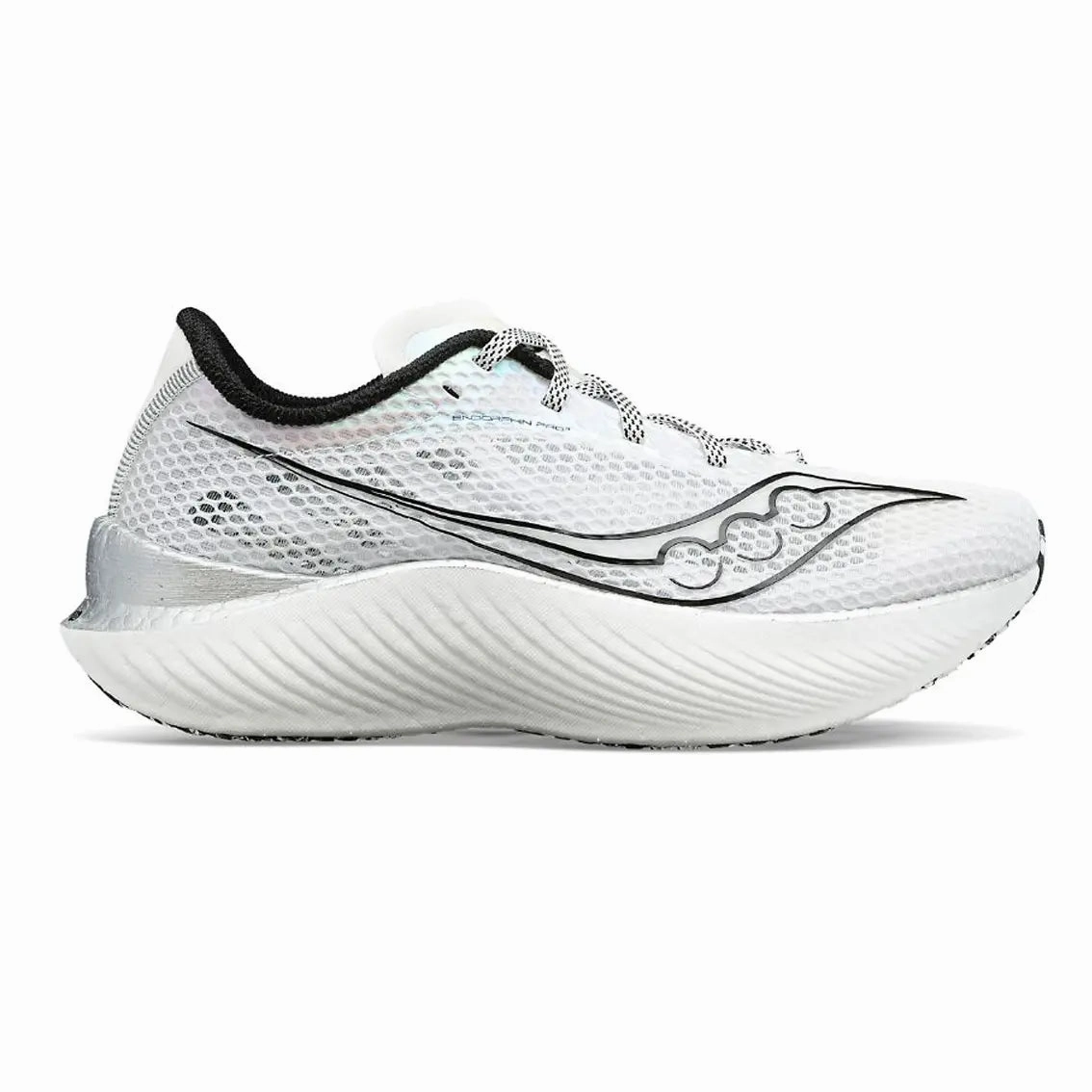 Mens Saucony Endorphin Pro 3 -  White / Black