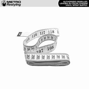 Metro Restyling Magnetic Flexible Measuring Tape