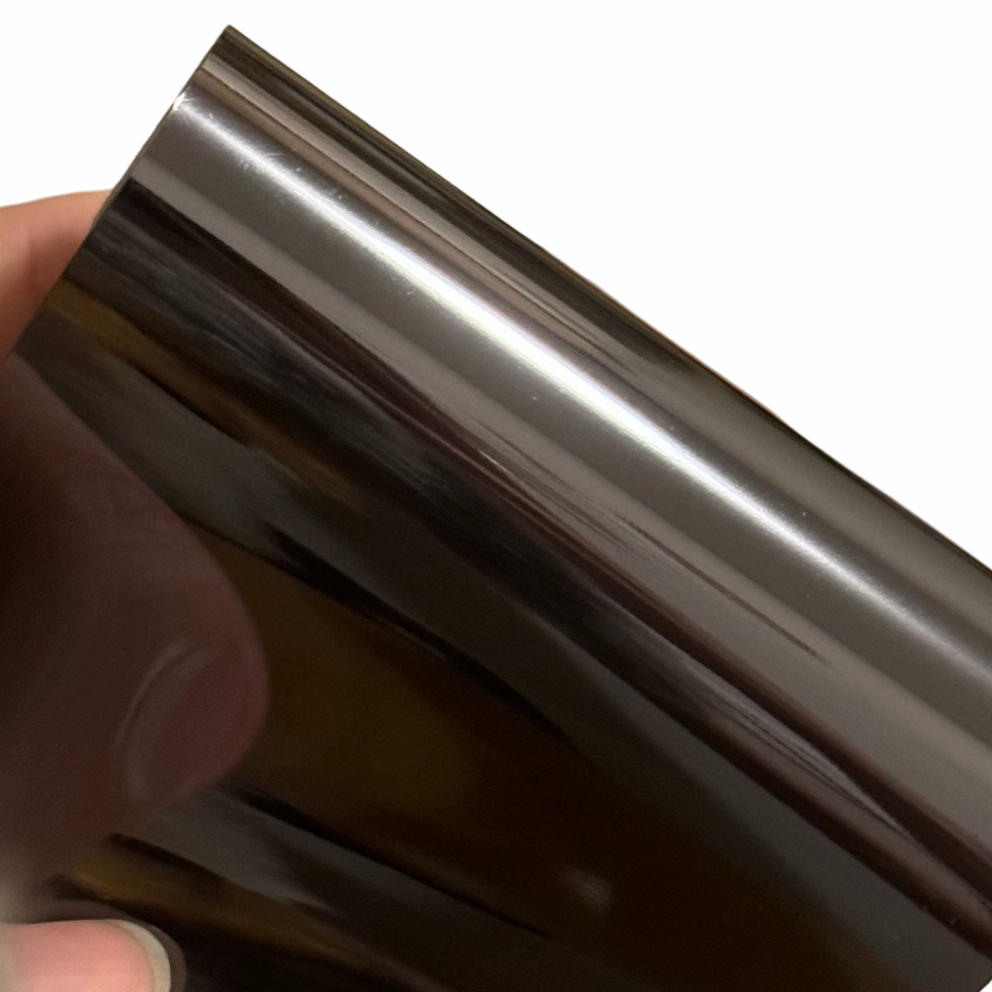 Mirror Chrome Dark Brown Vinyl Wrap