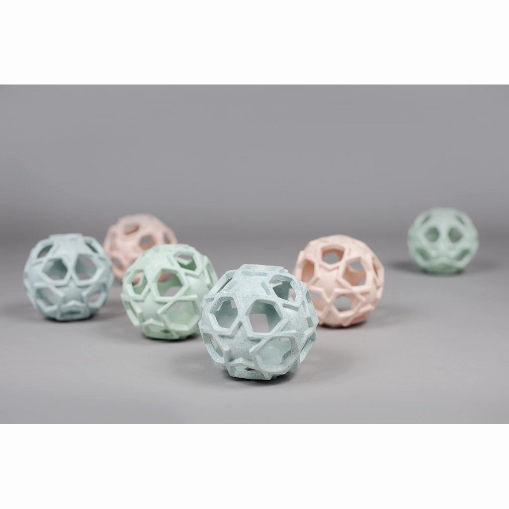 Natural Rubber Star Ball - Blue