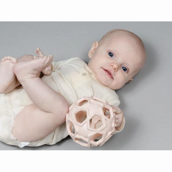 Natural Rubber Star Ball - Blue