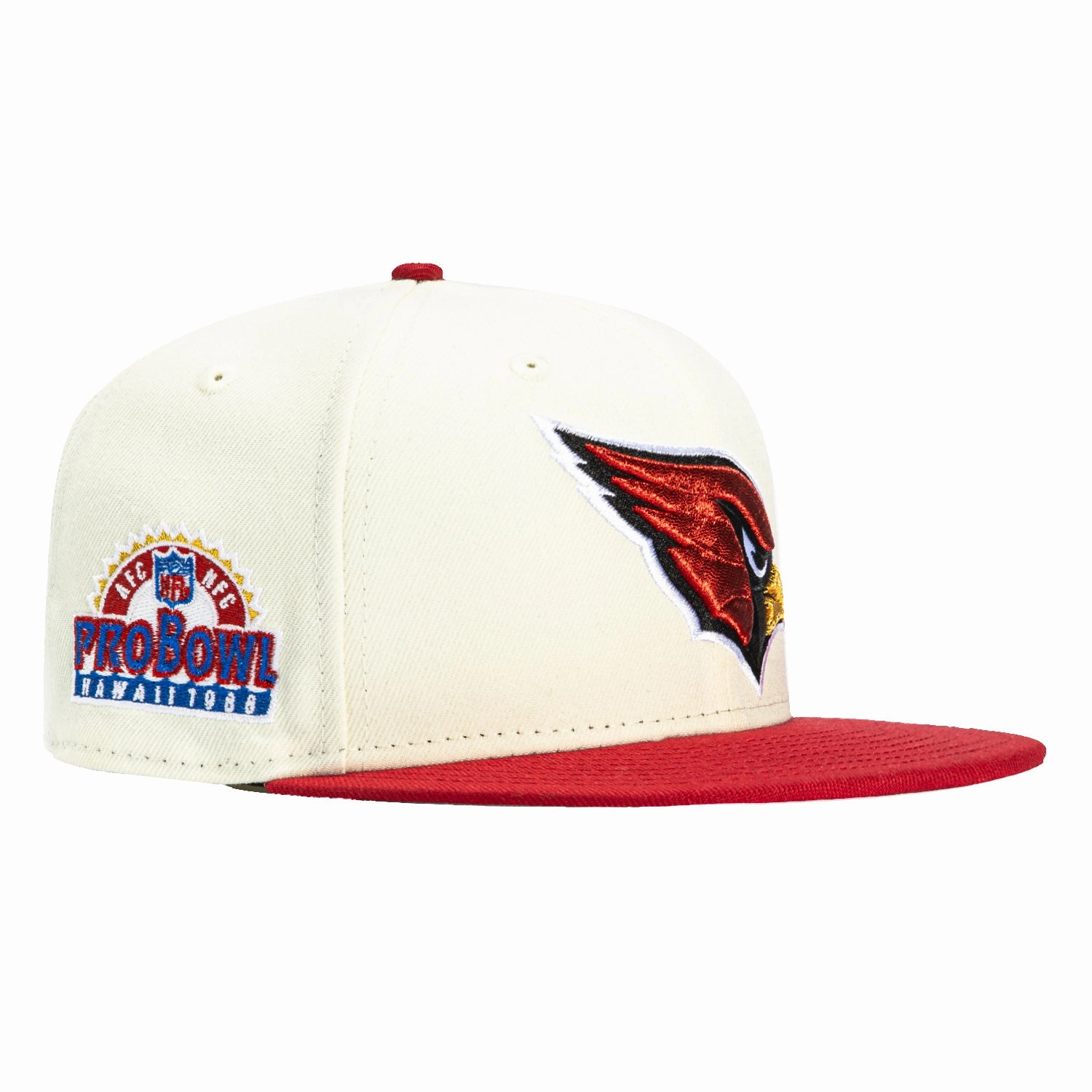 New Era 59Fifty Arizona Cardinals 1988 Pro Bowl Patch Hat - White, Cardinal