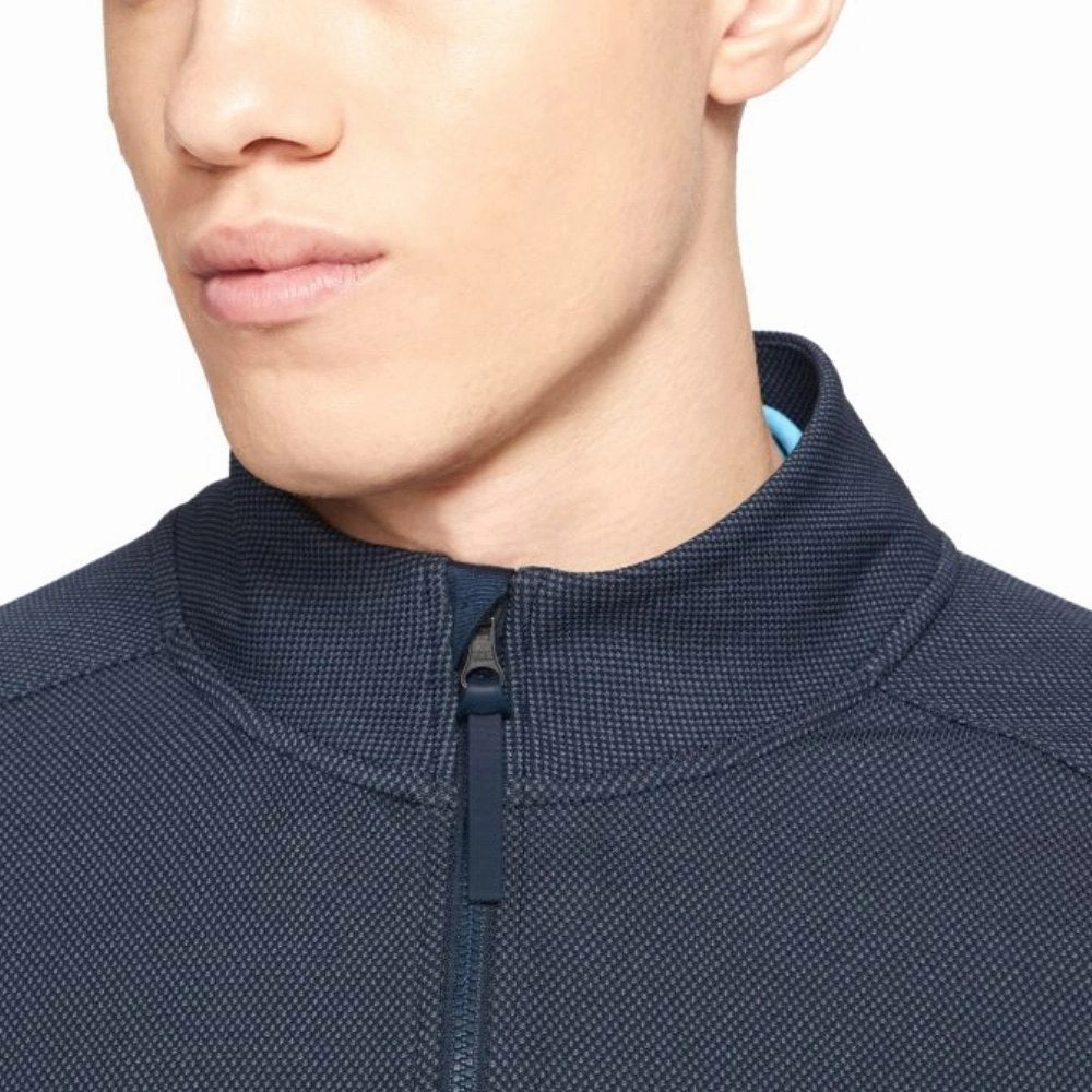 Nike Dri-FIT Vapor 1/2 Zip Golf Pullover Obsidian/Thunder Blue/Black - FW21 Men