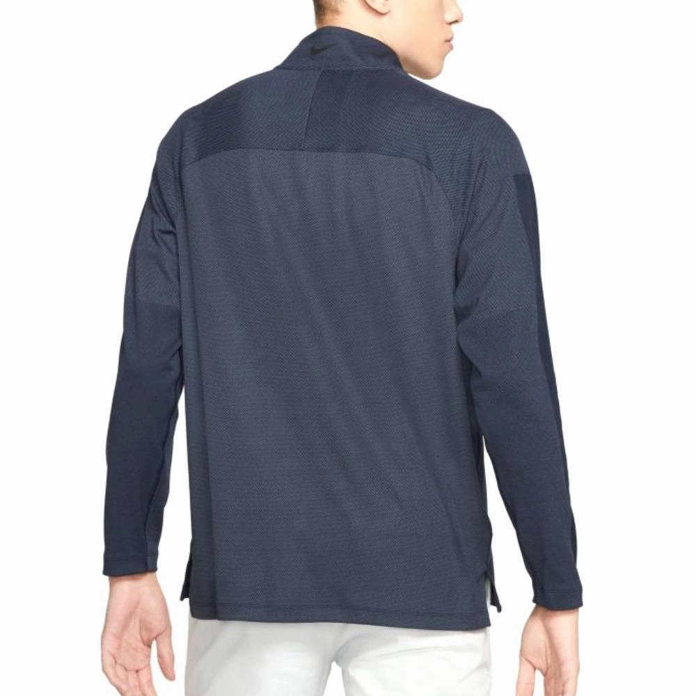 Nike Dri-FIT Vapor 1/2 Zip Golf Pullover Obsidian/Thunder Blue/Black - FW21 Men