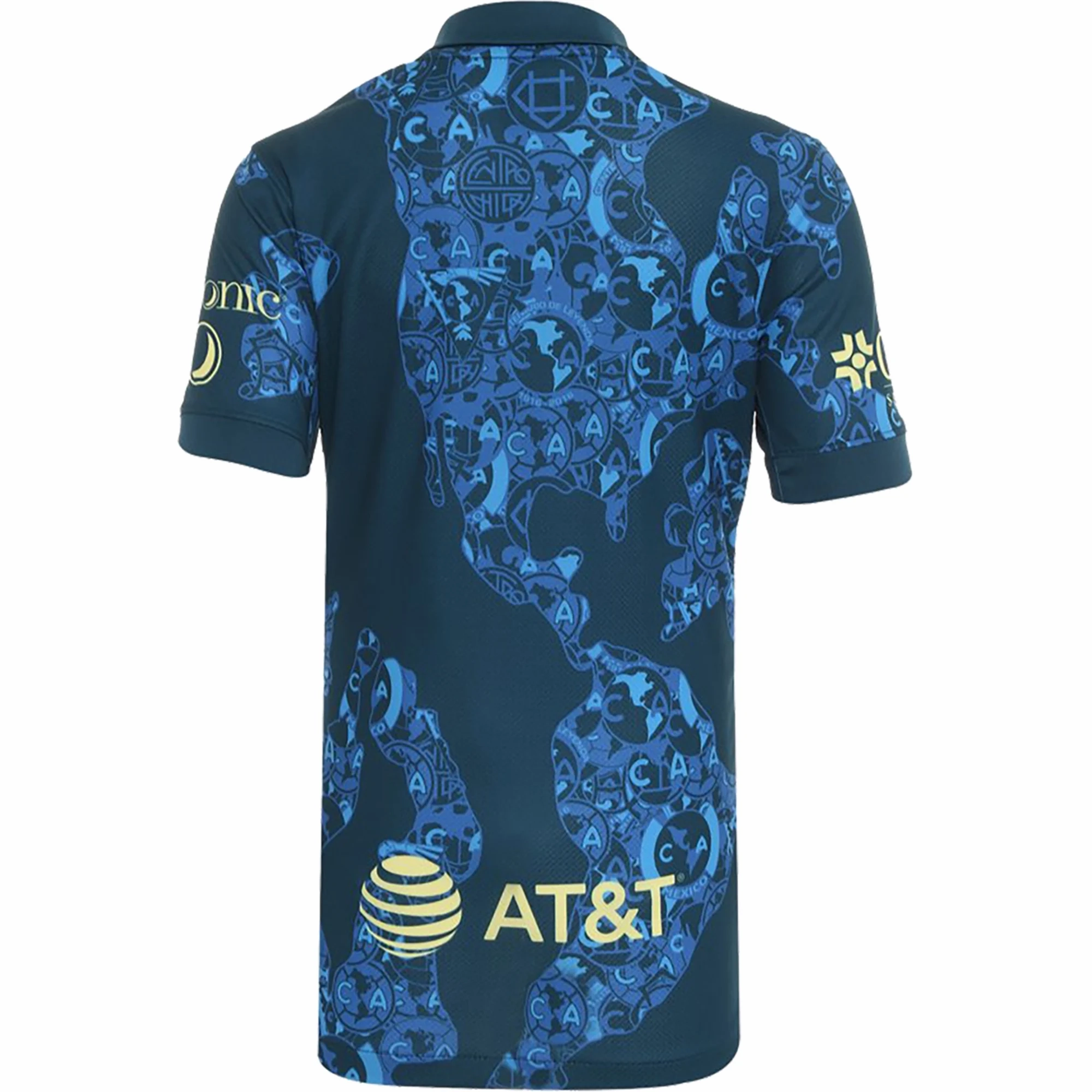 Nike Youth Club America Away Jersey 24/25 (Valerian Blue/Lemon Chiffon)