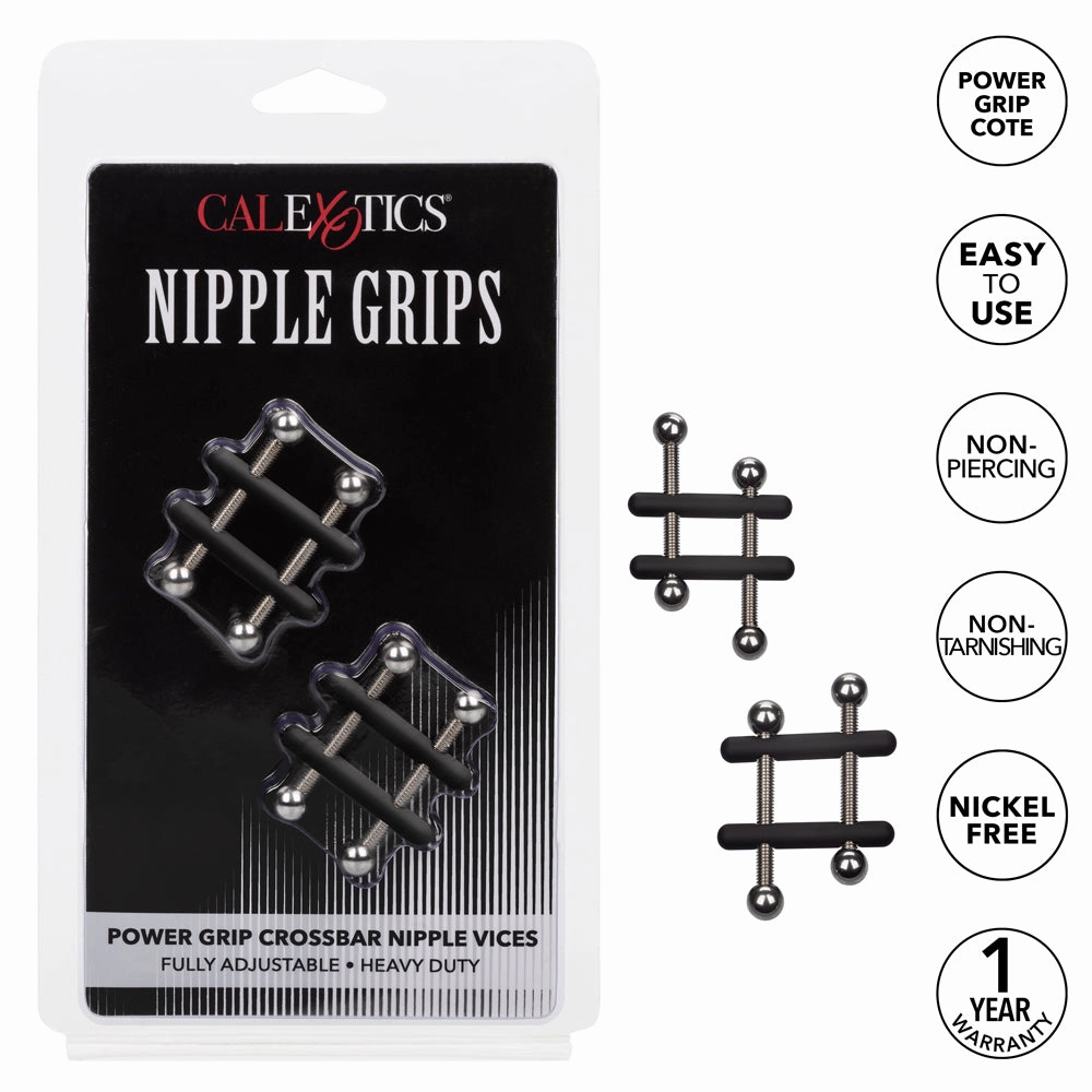 Nipple Grips Power Grip Rubber Crossbar Nipple Vices