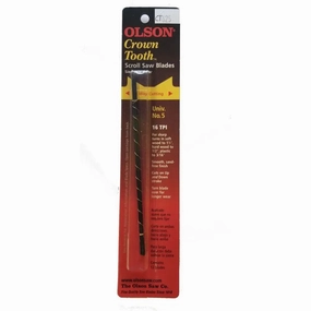Olson CT625 -  Scroll Saw Blade - Crown Tooth .038 Wide