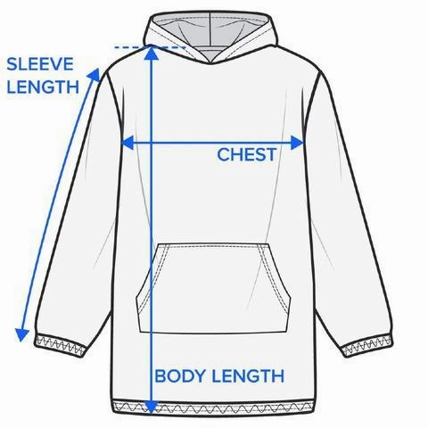 Pandawa Beach Wearable Blanket Hoodie