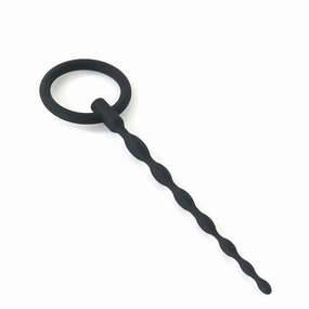 Penis Plug / Sound Silicone Long Undulate 5" length