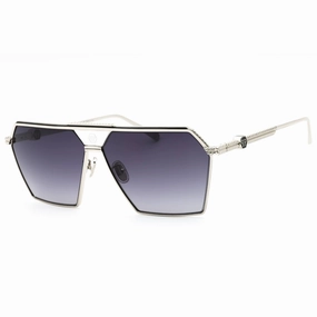 Philipp Plein Men's Sunglasses - Polished Palladium Full Rim Frame | SPP076M 0579