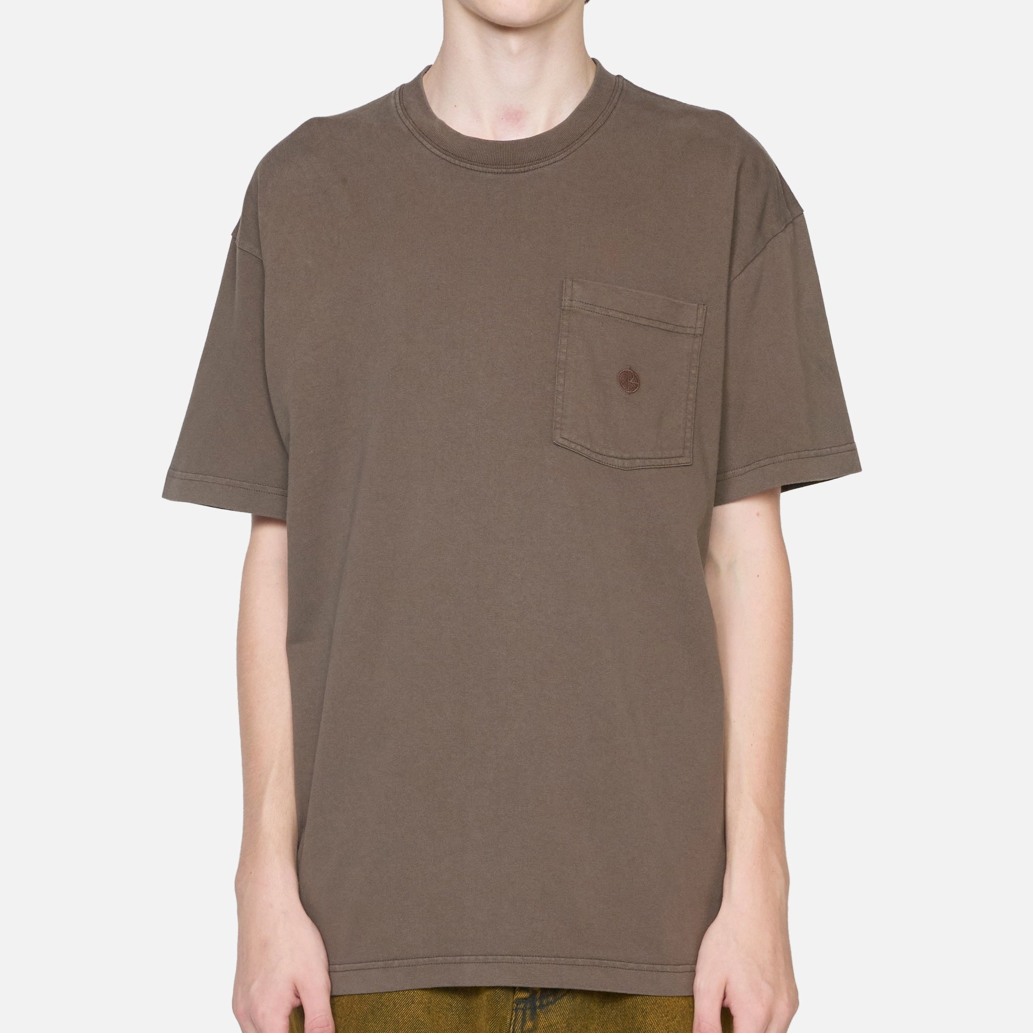 Pocket T-Shirt Brown