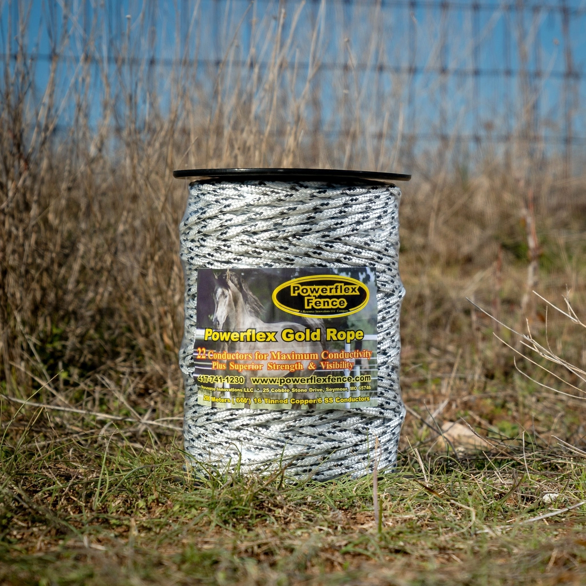 Powerflex Polybraid Gold Rope