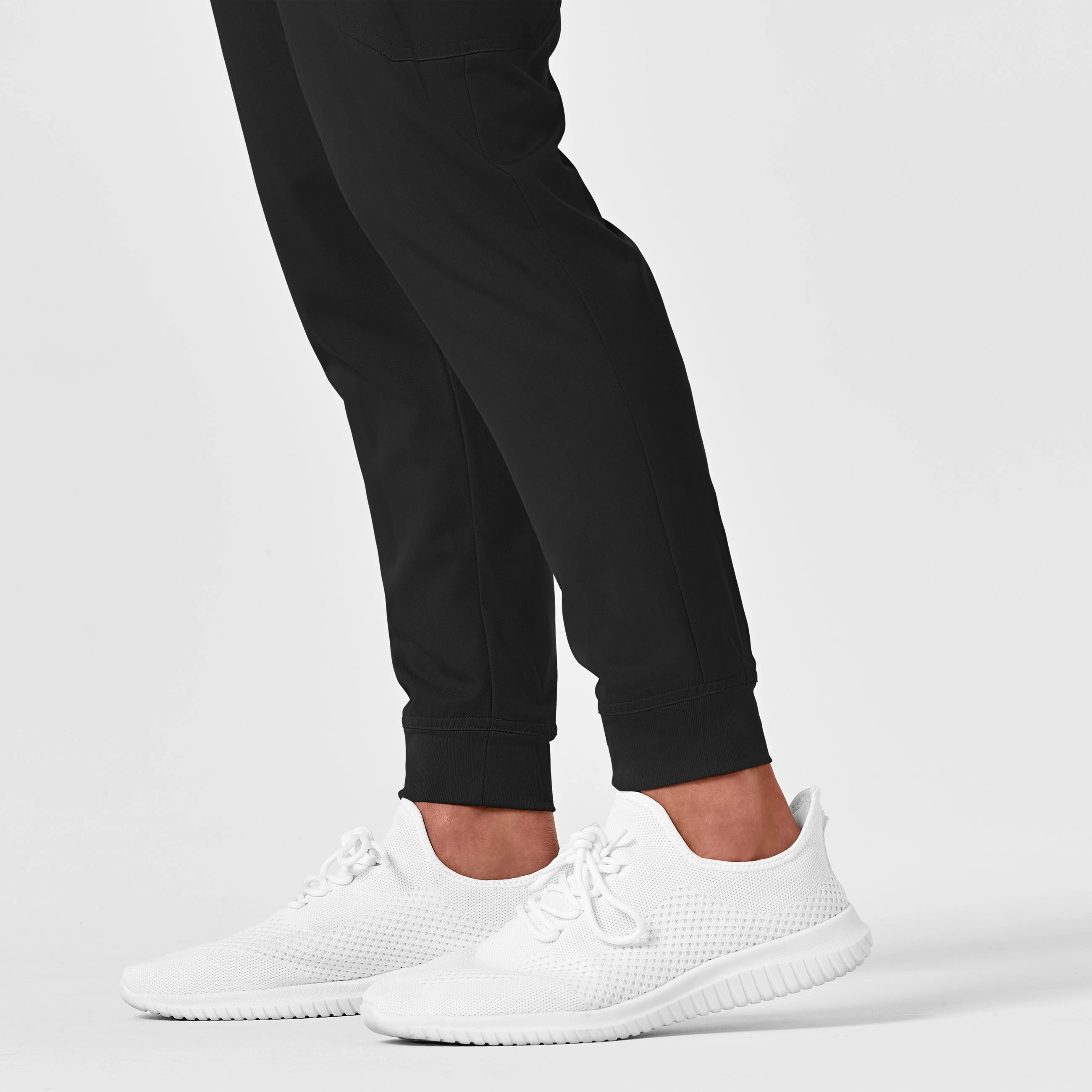 PRO Men's Cargo Jogger Scrub Pant - Black