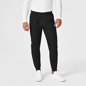 PRO Men's Cargo Jogger Scrub Pant - Black