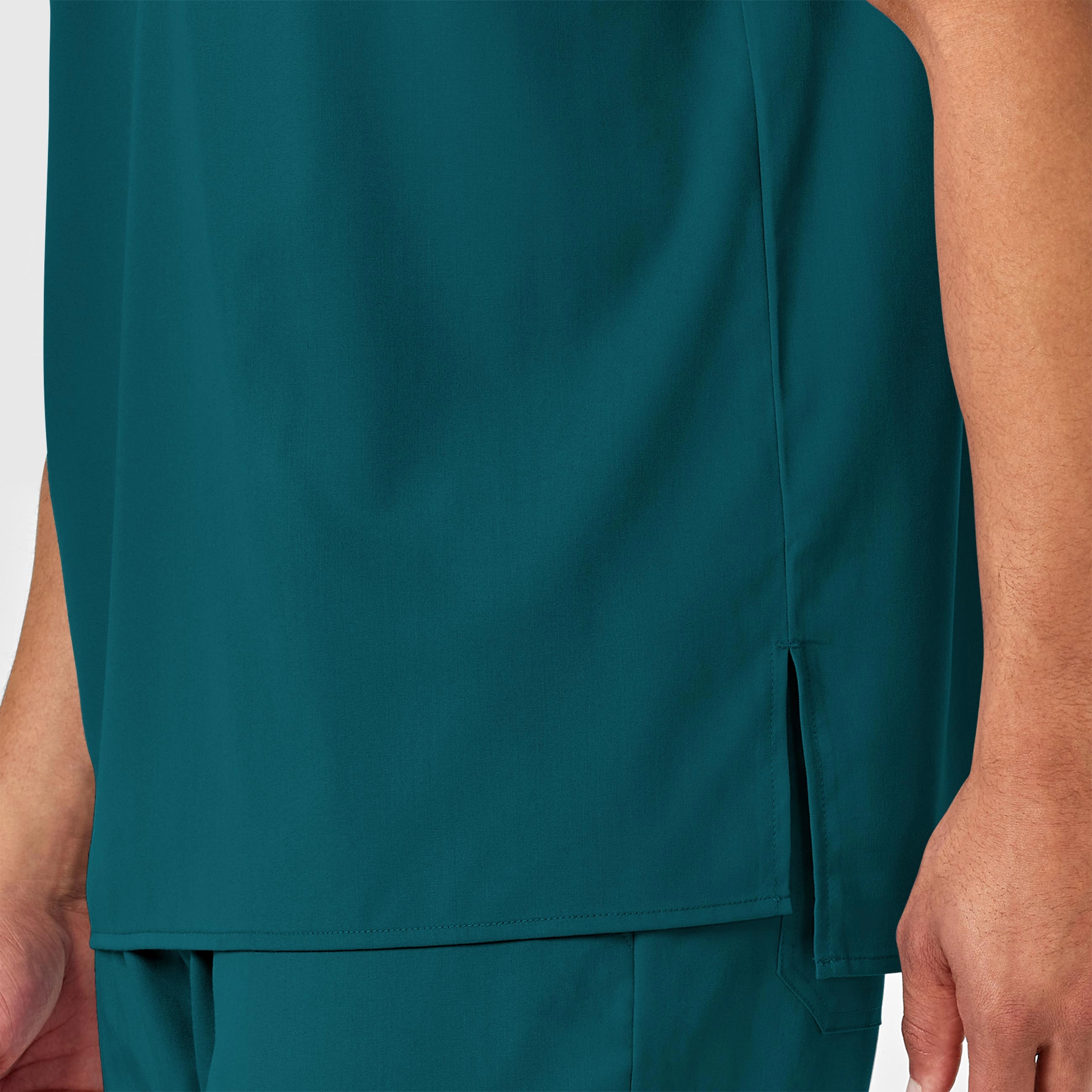 PRO Men's V-Neck Scrub Top - Caribbean