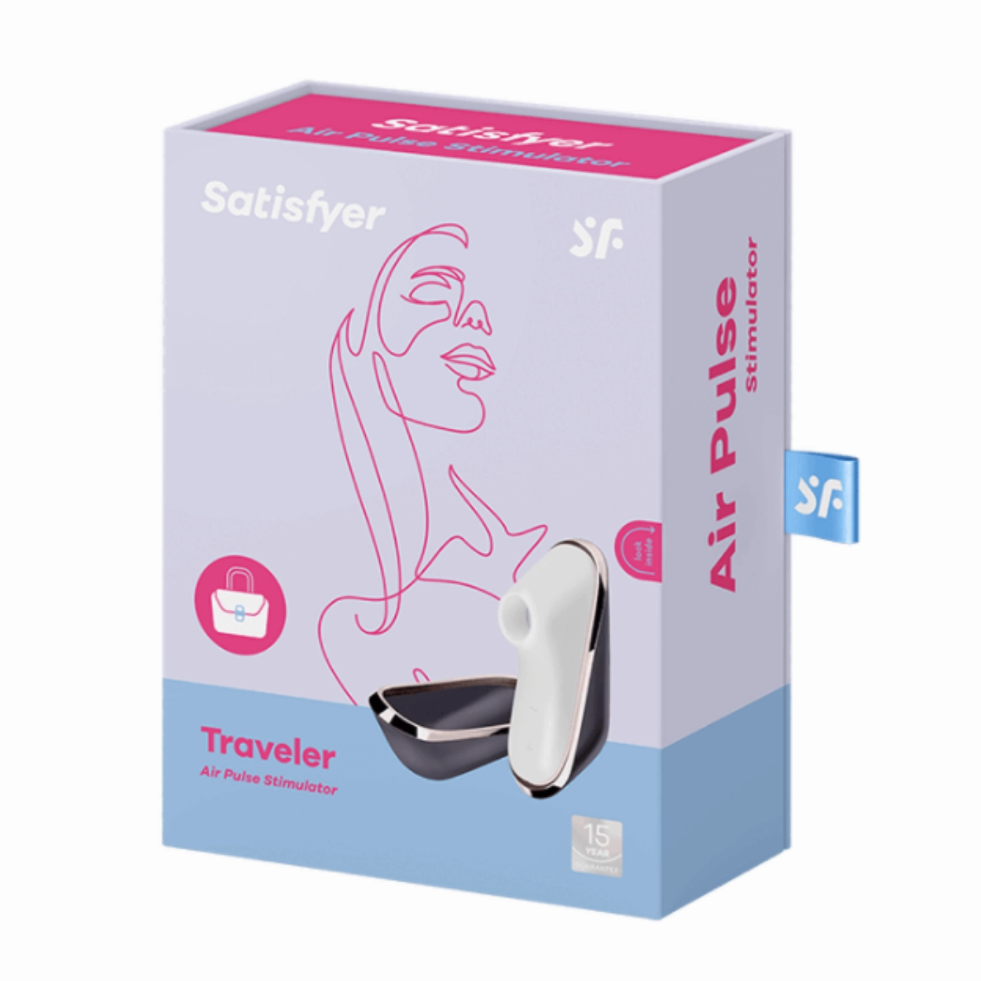 Quiet & Discreet Traveler Air Pulse Clit Stimulator