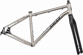 Salsa Fargo Ti Frameset - 29" Titanium Raw Medium