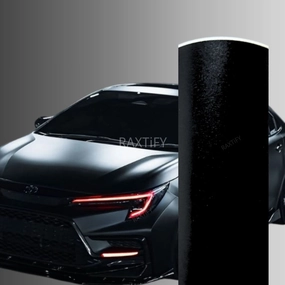 Satin Chrome Vantablack Vinyl Wrap