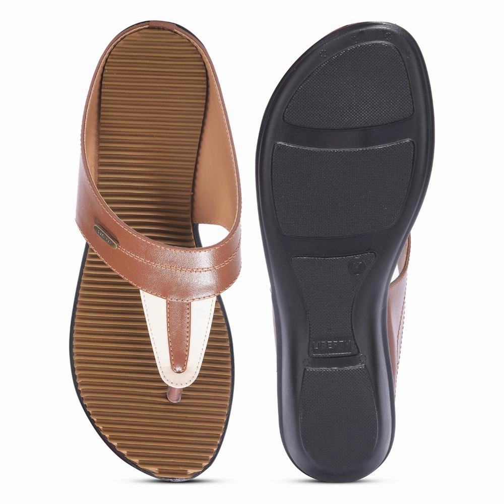Senorita By Liberty Women JD-23 Tan Casual Slipper