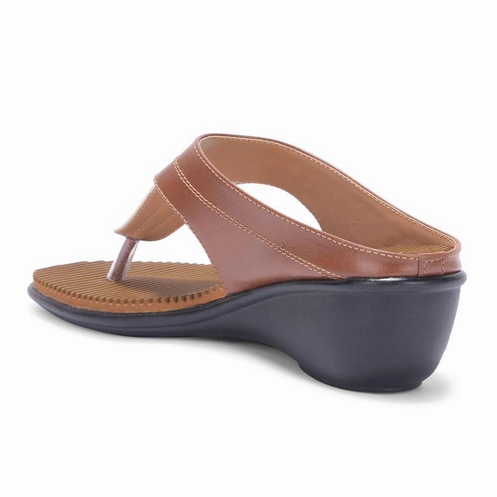 Senorita By Liberty Women JD-23 Tan Casual Slipper