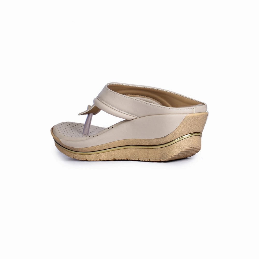 Senorita Casual Beige Slippers For Women LAF-101 By Liberty