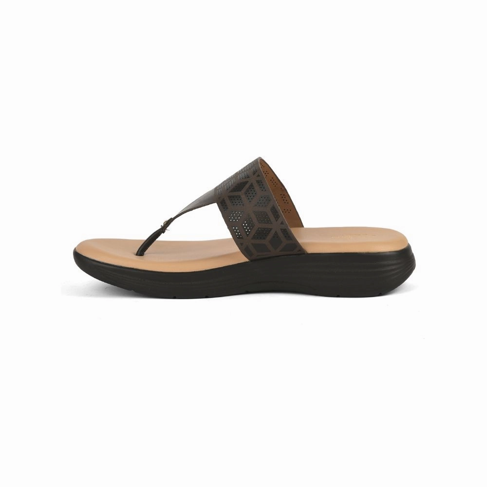 Senorita Casual (Brown) Slipper For Ladies SMT-6 By Liberty