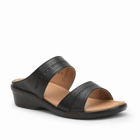 Senorita Casual Slippers For Ladies (Black) LAF-1122 By Liberty