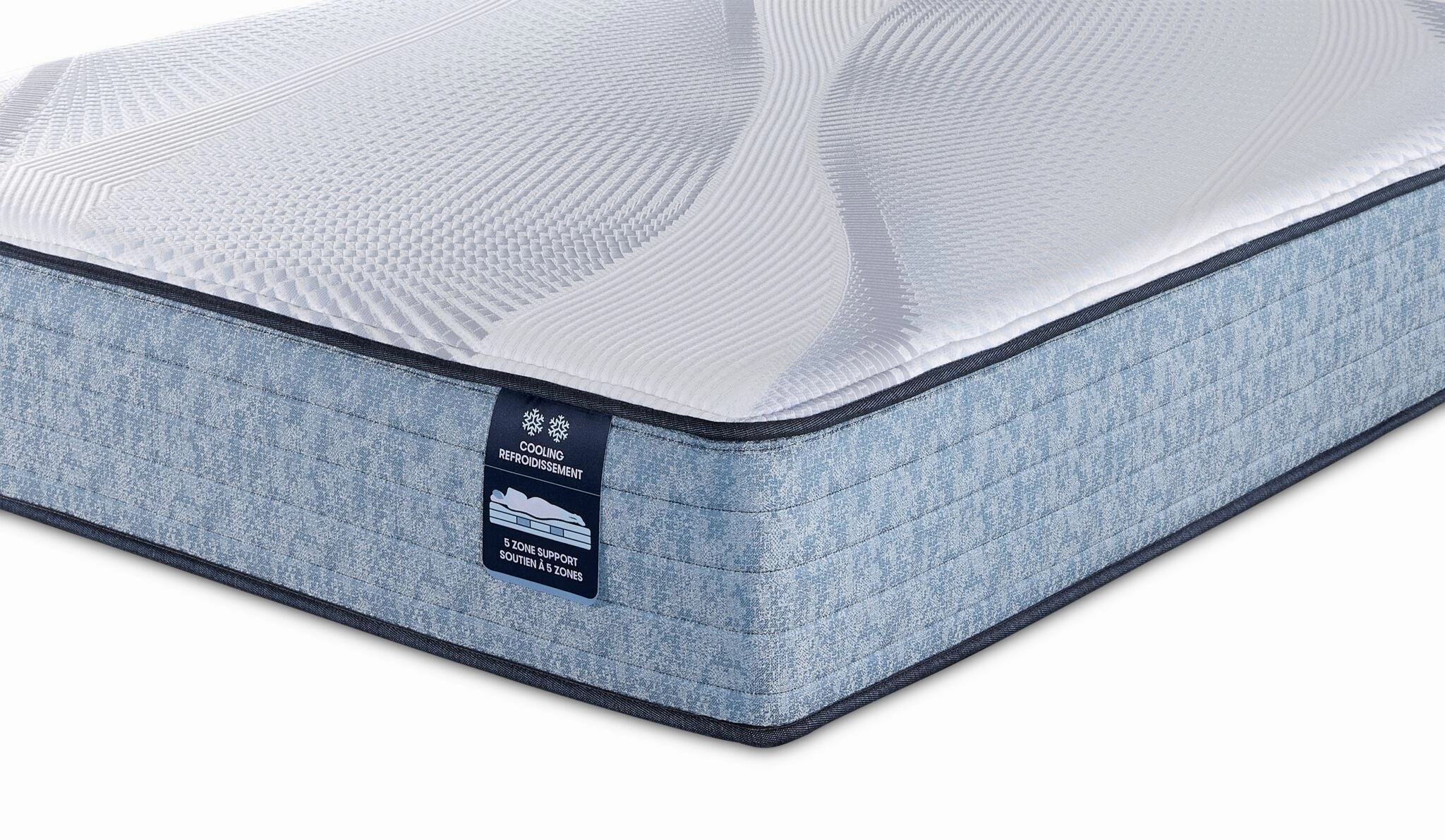 Serta iComfort® AIR 1 Firm 11.5" King Mattress and Low Profile Split Boxspring Set