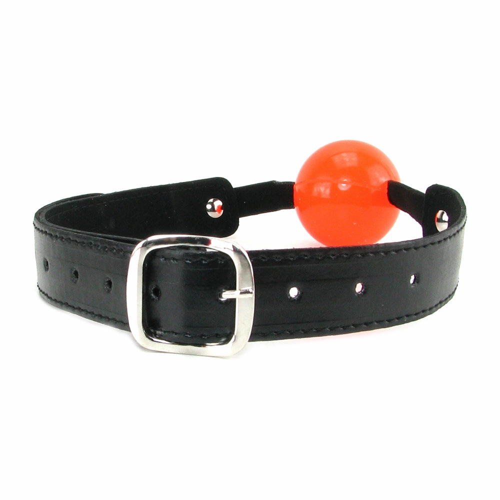 Sex & Mischief Solid Red Ball Gag
