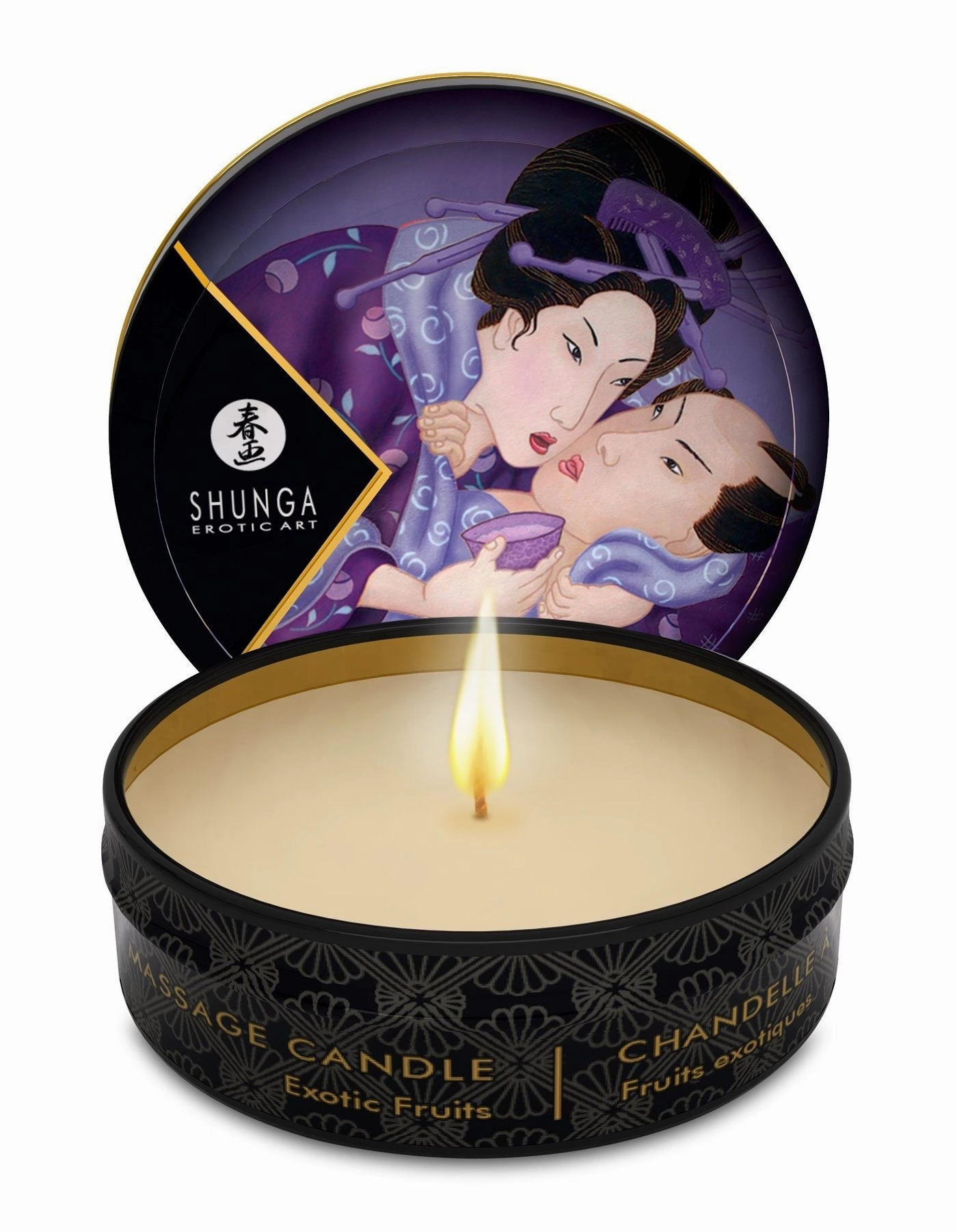 Shunga 1 Oz Travel Size Massage Candles