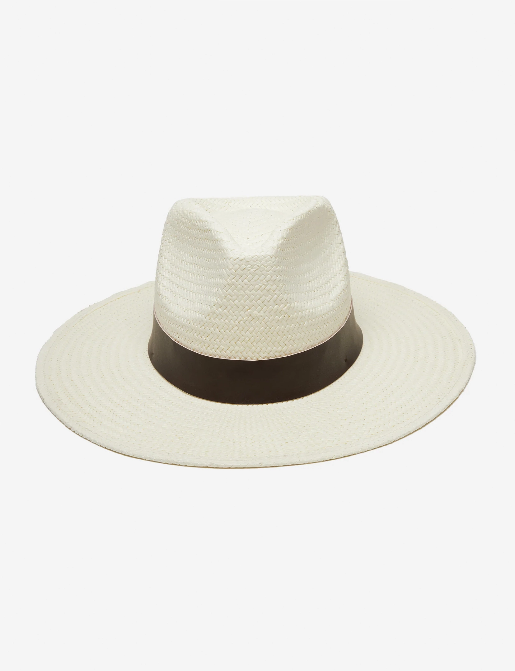 Slater Fedora Hat, Ivory
