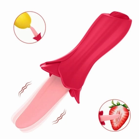 Soft Silicone Tongue Vibrator for Women