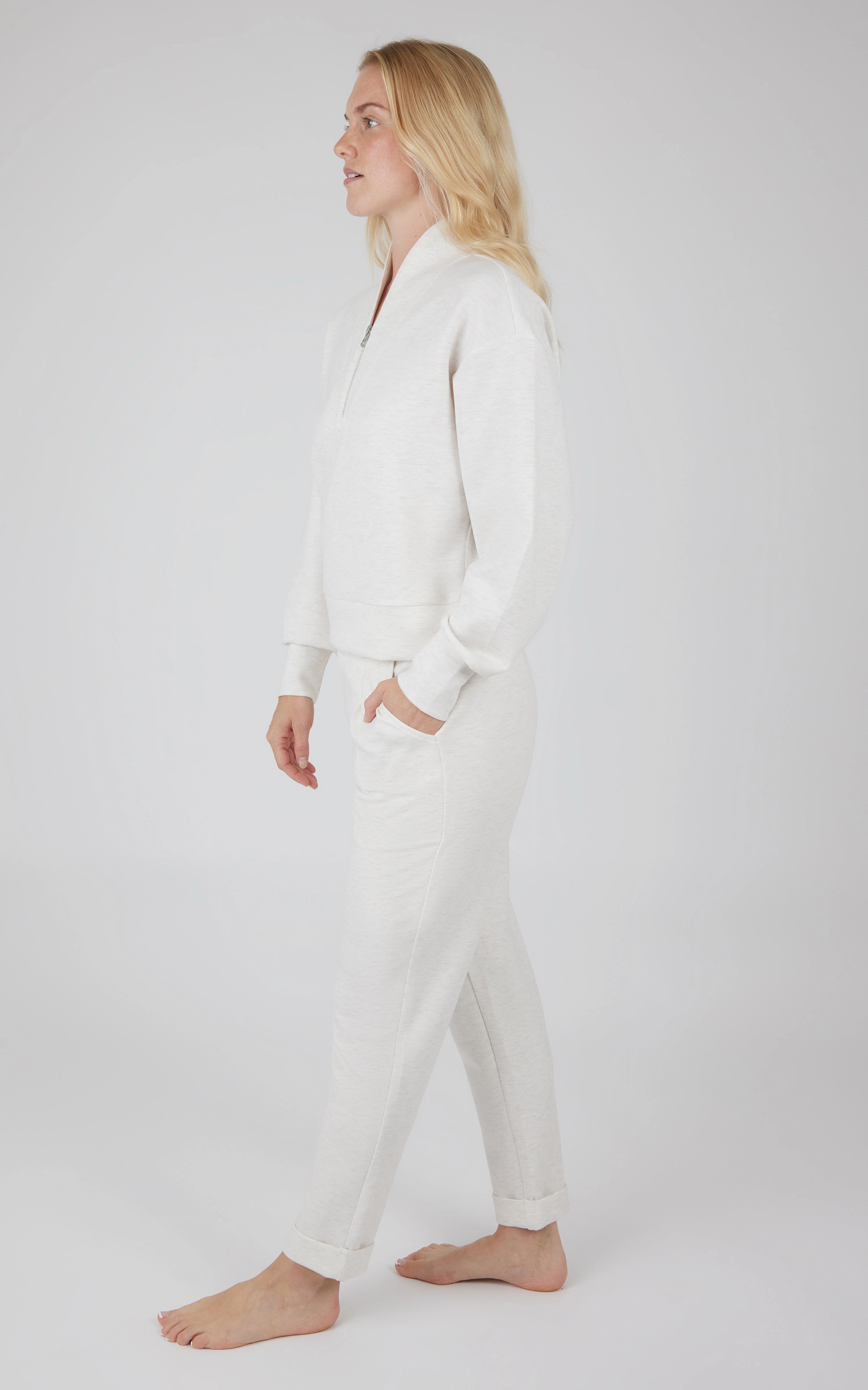 Softlite Zip Neck Pullover and Jogger Set