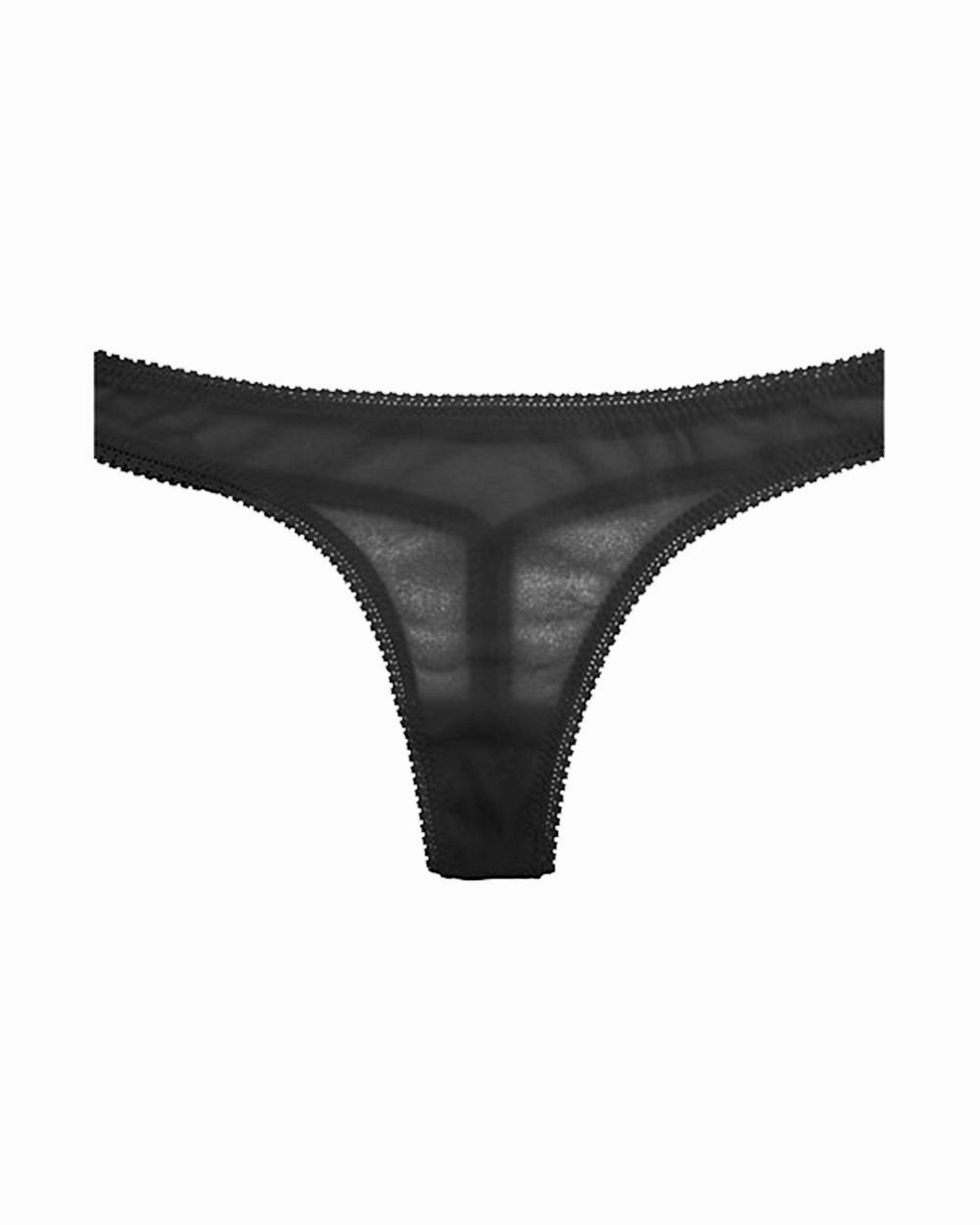 Solid Mesh Hip-G Thong