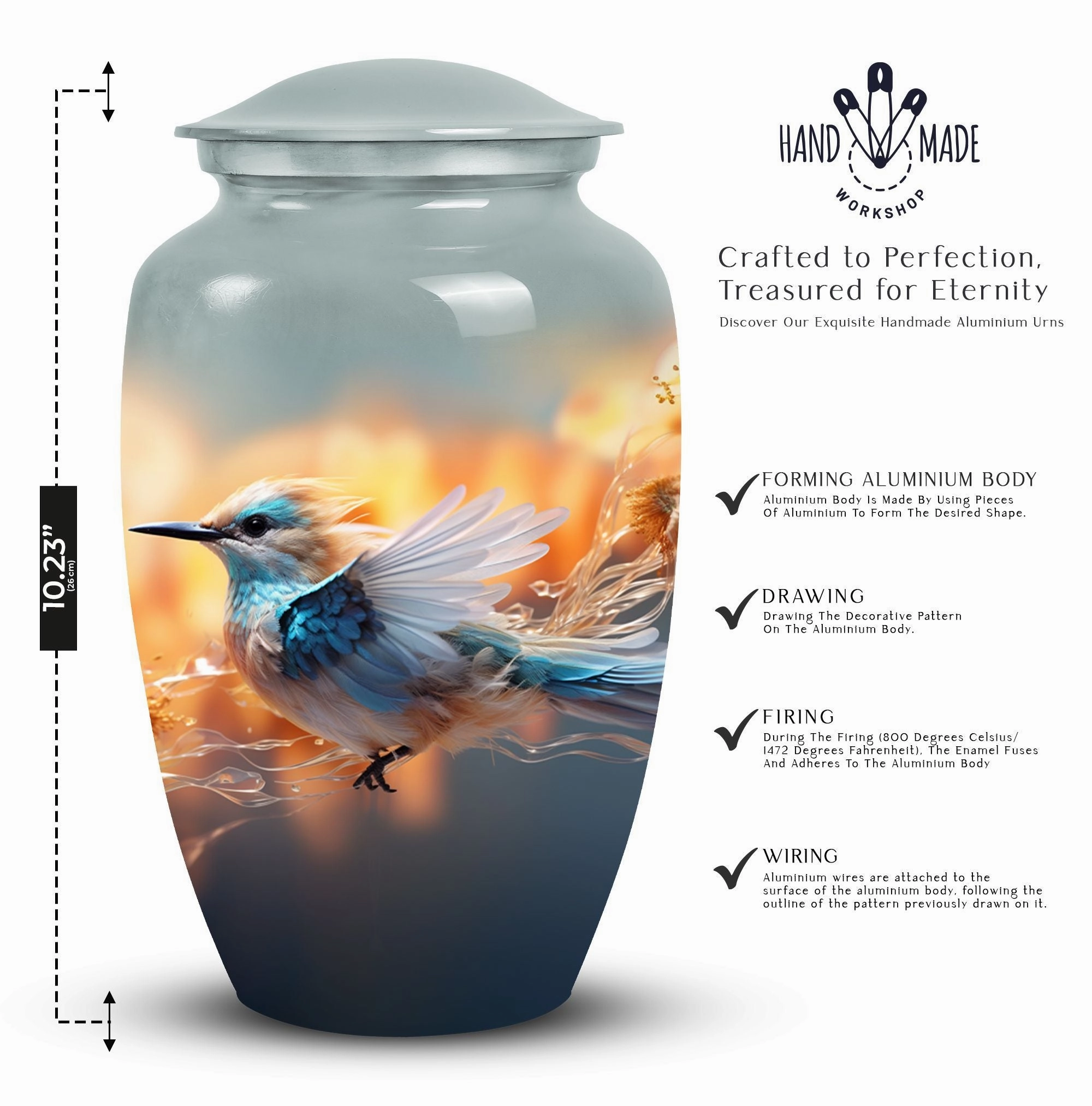 Sparrow Essentials - Honourable Rest Cremation Urn for Adults